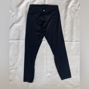 Lululemon align 25” leggings size 8 black